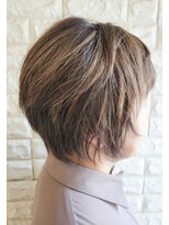 松本平太郎美容室 国立店&nbsp;シャギーショート×イノアカラー×ハイライト