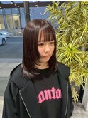 姫カットlayer × Red brown