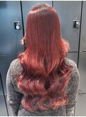顔周りレイヤーロング美髪韓国ヘアくびれヘア_ba543281