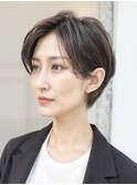 【NOA】大人黒髪ハンサムショート