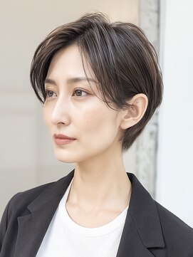 ノア 三宮店(NOA) 【NOA】大人黒髪ハンサムショート