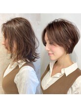 ヘアのイメージ☆横からの印象が《７割！》前髪から横髪のカットは柔らかく【鎌倉/ショート/ショートボブ】