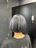 ホワイト 梅田(white)&nbsp;アンブレラカラー×ブルー