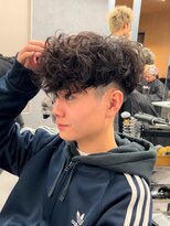 リッチブランドアンドコー(Rich Brand&Co)&nbsp;サーフカール メンズパーマ スペインカール メンズカラー