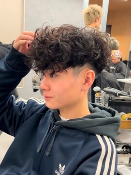 リッチブランドアンドコー(Rich Brand&Co) サーフカール メンズパーマ スペインカール メンズカラー