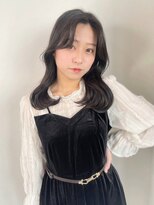 アンニュ(annuy)&nbsp;透明感カラー 髪質改善 センターパート 艶髪 顔周りレイヤー