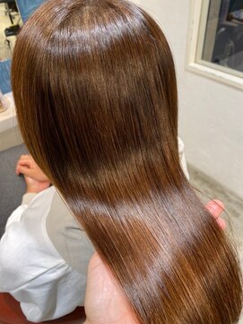 ヘアアンドメイク アース 聖蹟桜ヶ丘店(HAIR&MAKE EARTH) 縮毛矯正艶髪ストレート