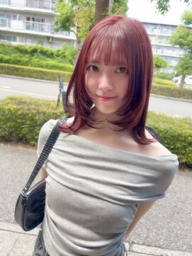 リングバイモアムー(Ring by Moremuu) ブリーチカラーレイヤーカット