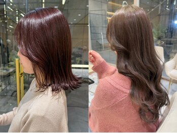 ゼスト フィーノ(ZEST fino)の写真/ブリーチなしで叶う透明感カラーからブリーチありのハイトーンまでトレンド感のあるカラーを幅広くご提案！