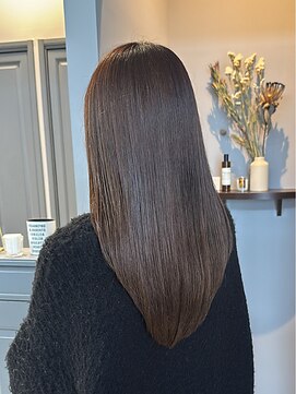 美髪ストレート×髪質改善◎艶髪ロング 20代30代
