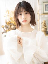 カバーヘア ブリス 大宮西口(COVER HAIR bliss) ラフウェーブ小顔韓国風シャギーボブパーマc7大宮20代30代40代