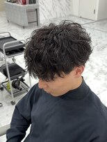 シーン(scene)&nbsp;シャドウパーマ×マッシュ×black【広島】