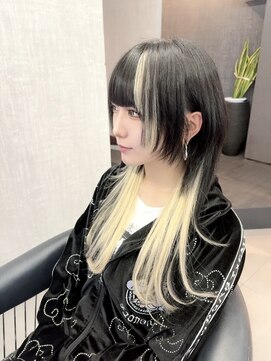 ロサ ファイブヘアー(Rosa..5Hair) エクステでロングウルフ★