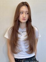 アルティーナ(altina) シャギーレイヤー/ミルクティーブラウン