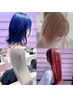カット＋ブリーチ＋カラー＋髪質改善トリートメント