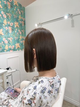 リケア プラス(RECARE Plus+) ぱっつんボブには縮毛矯正が必須◎