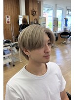 ボンズ ヘアー 港店(Bonds Hair) ハイトーンセンターパート