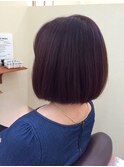 美髪ナチュラルボブ（白髪染め）