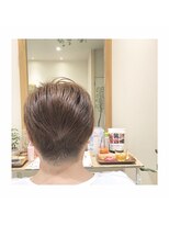 ナノハナ&nbsp;鹿沼で唯一本格ヘッドスパが出来る美容室　ショートボブ