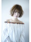 Chlom ☆愛されゆるふわMIXシフォンボブ　TEL 0364574337