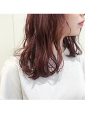 【morio坪井】秋色×アンティークカラー×ゆるウェーブミディ