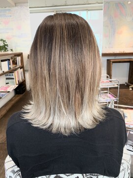 アンサン(unsung) バレイヤージュ♪