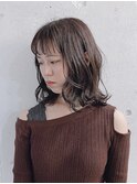 【RICCA aya】インナーカラーとハイライトでラベンダーアッシュ