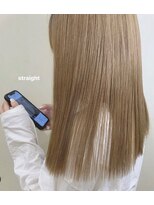 ビューバイネオリーブ 用賀店(Beau'r by neolive)&nbsp;テラコッタデジタルパーマくすみブルー韓国マッシュミニウルフ