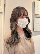 大人かわいい＊イヤリングカラー＊コテ巻き【Zina CENTRAL】