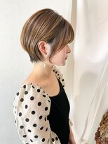 プラグ バイ ネオリーブ(plug by neolive)&nbsp;ショコラベージュ  ショート ボブ 20代30代40代　N