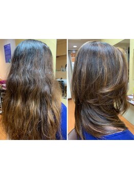 【湘南エリアで大好評】まっすぐな縮毛矯正から自然な縮毛矯正まで多彩な縮毛矯正で髪質偏差値UP