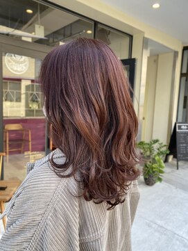 デイジーロータス(DAISYLOTUS) #オレンジブラウンカラー#レイヤーカット