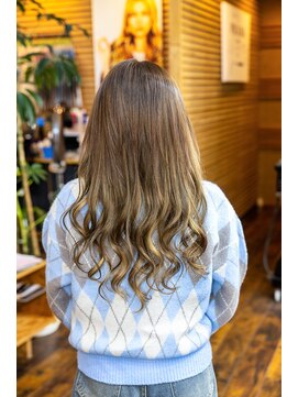 ヘアーメイク ダンス(hair make DANCE) ベースカラーとプルエクステ!インナーカラー