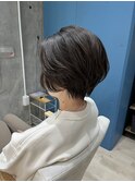 手櫛で簡単ゆるふわショートパーマ☆ 前田