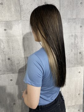 メゾン(Maison) インナーカラー×ブロンドベージュ