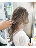 フェイスフレーミング×インナーホワイトグレー☆