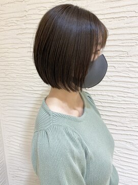 モリオ フロム ロンドン サッポロファクトリー店(morio FROM LONDON) 【morio】札幌ボブ　ぱつっとナチュラルボブ