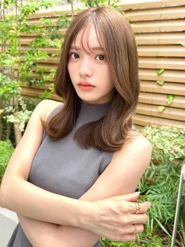 ミラリー トウキョウ(Mirareee Tokyo) 20代30代40代◎斜めバング前髪パーマぱっつん前髪斜めバング