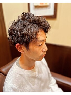 ヒロギンザ 名古屋本店(HIRO GINZA) ツーブロックツイストパーマ