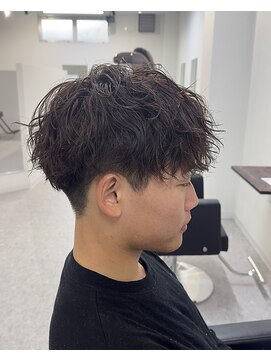 ブライト(BRIGHT) ［BRIGHT］マッシュ×波打ちスパイラル［静岡/メンズ/静岡駅］