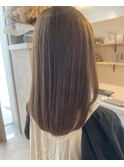【VALLEY  hair  care&spa】大人可愛いベージュカラー
