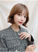 小顔韓国ボブ20代30代40代大人インナーカラー髪質改善【銀座】