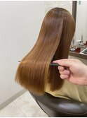 【大島】サラ艶ナチュラルストレート髪質改善ストレート