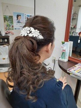のりこの店 ヘアセット