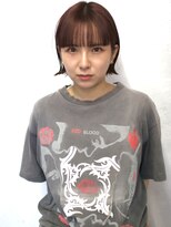 バース(BIRTH)&nbsp;天神【BIRTH】ぱっつん前髪ウエットヘア×切りっぱなしボブ