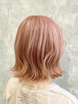ランガリ ヘアアンドスパ(Rangali Hair&Spa) 【別府 ランガリ】Wカラー/ハイトーンピンク