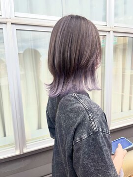 クロエバイラヴィズム 長岡旭岡店(CLOE) インナーとハイライト