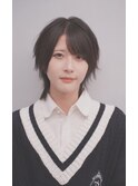 メンズアイドル風中性ウルフ/メンズレイヤーウルフ