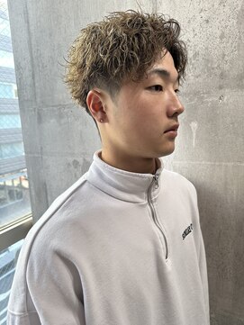 メンズアンダーバーホワイト 南海難波店(Men's _WHITE) ツイスパセンターパート