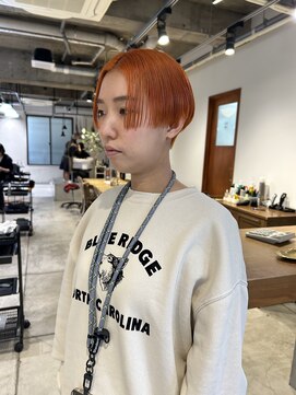 ダンボ(DUMBO) 【 sayaca 】ケアブリーチ　オレンジカラー　オレンジブラウン